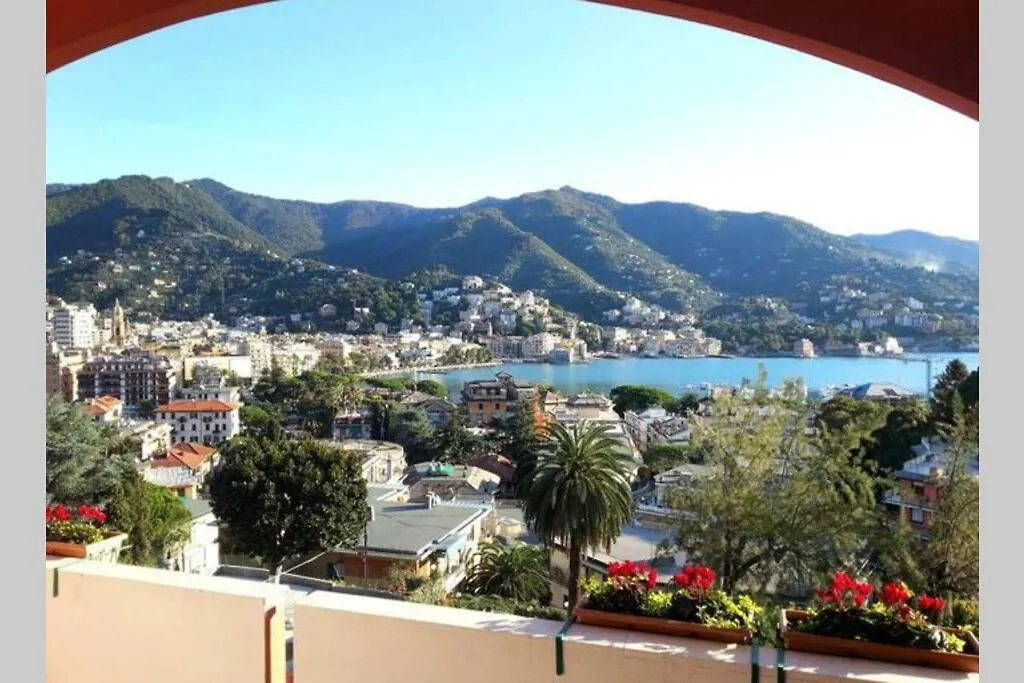 Portofino Appartamento Vista Mare Con Piscina Rapallo Lägenhet
